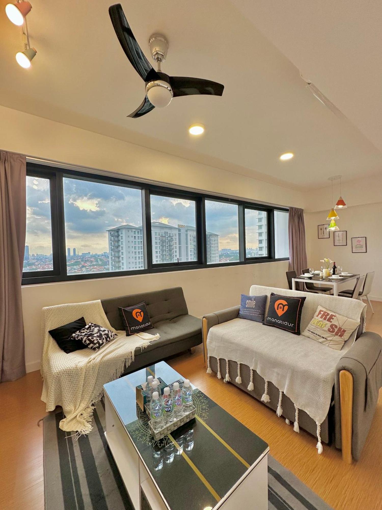 Ferienwohnung Manatidur@THE HUB SS2 Petaling Jaya Exterior foto