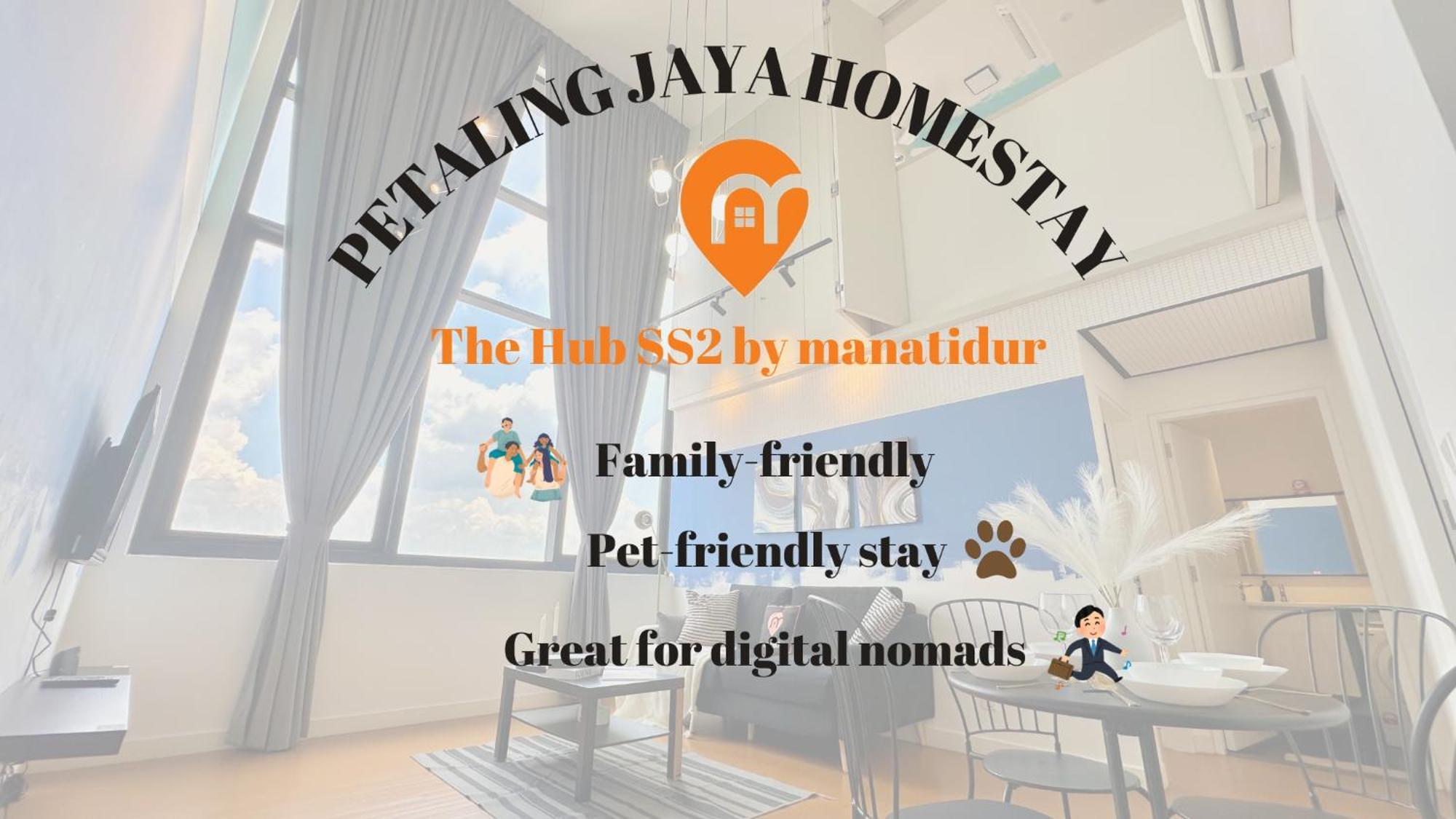Ferienwohnung Manatidur@THE HUB SS2 Petaling Jaya Exterior foto